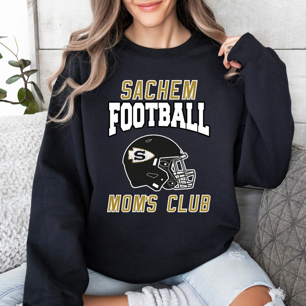 Sachem Football (North) Mom’s Club Crewneck Sweatshirt | Stay Cozy Boutique