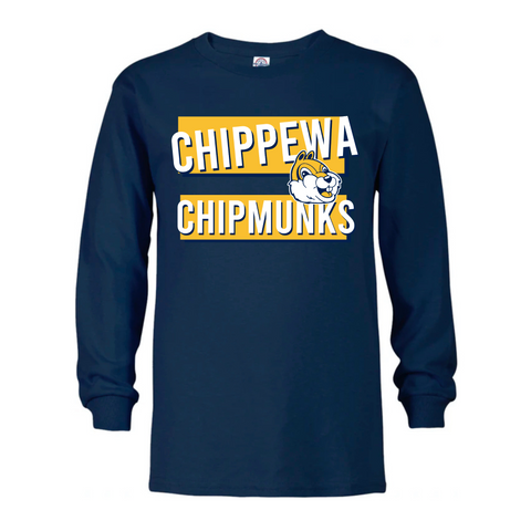 Chippewa Chipmunks Long Sleeve Shirt | CHIPPEWA ELEMENTARY SPIRITWEAR FUNDRAISER | Stay Cozy Boutique