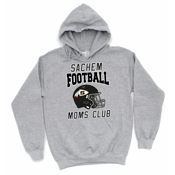 Sachem Football Mom’s Club Hoodie | Stay Cozy Boutique