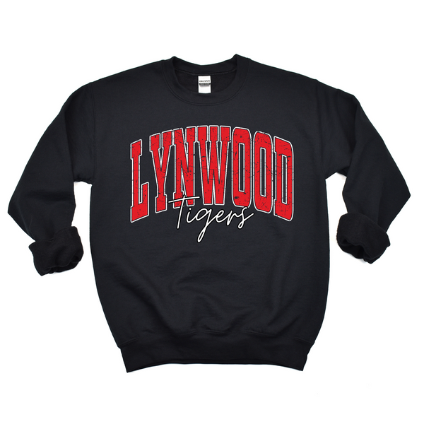 Lynwood Tigers Crewneck Sweatshirt | LYNWOOD AVE ELEMENTARY SPIRITWEAR FUNDRAISER | Stay Cozy Boutique