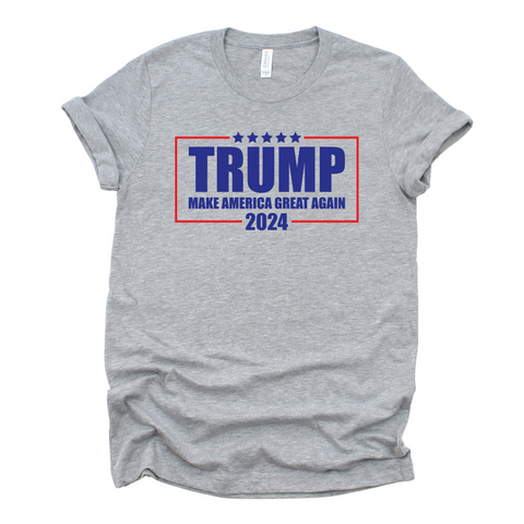 Trump 2024 MAGA T-Shirt, Trump 2024 T-shirt, Trump 2024, Donald Trump, 47th president, Trump Bella Canvas T-Shirt, Donald J.Trump