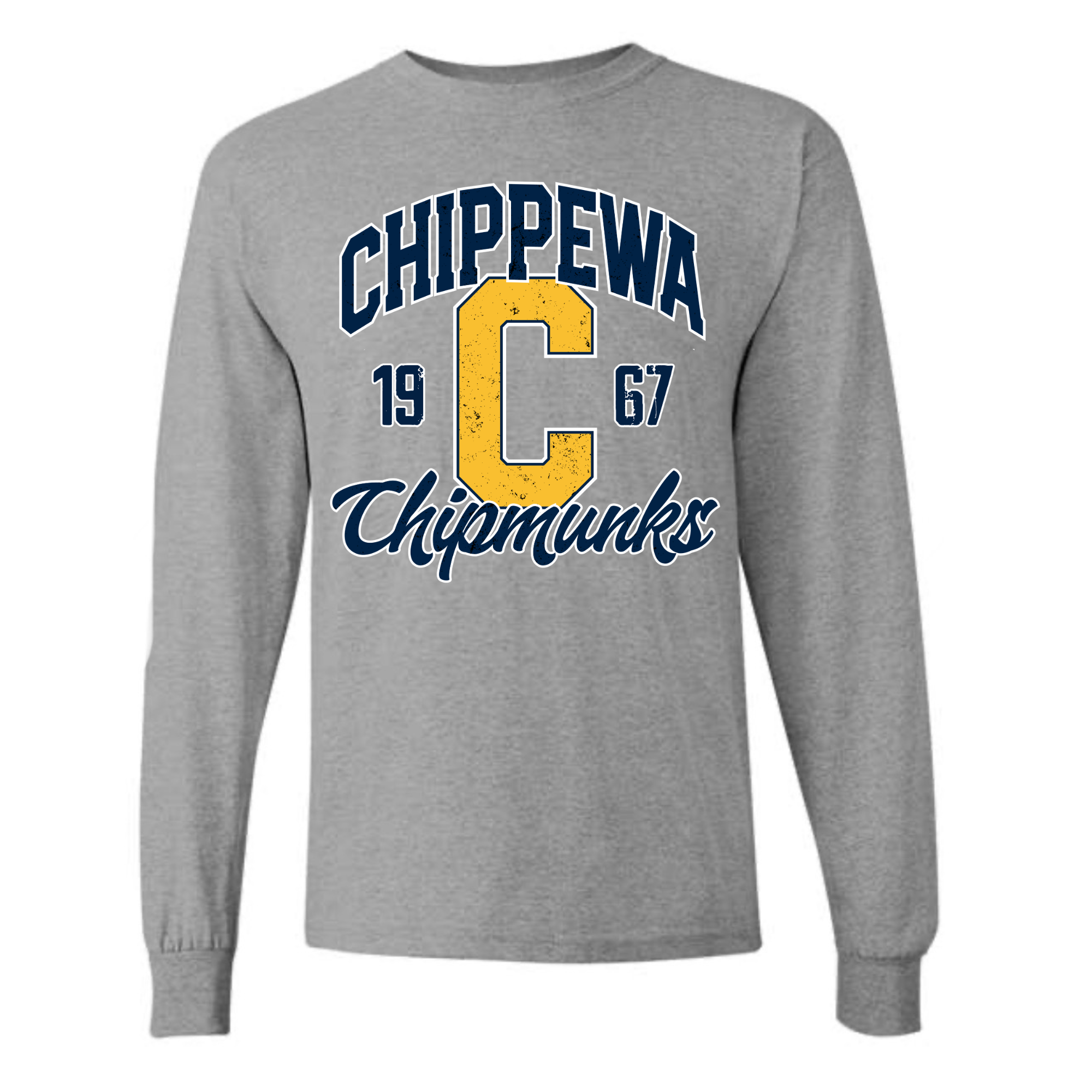 Chippewa Chipmunks Long Sleeve Shirt | CHIPPEWA ELEMENTARY SPIRITWEAR FUNDRAISER | Stay Cozy Boutique