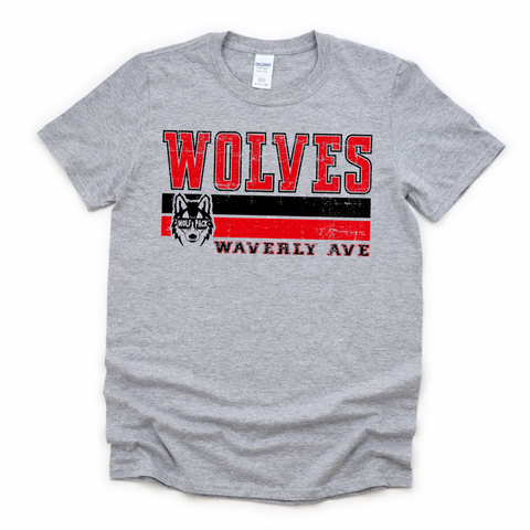 Varsity Waverly Wolves T-shirt | WAVERLY ELEMENTARY SPIRITWEAR FUNDRAISER | Stay Cozy Boutique