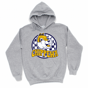 Checkered Chippewa Hoodie | CHIPPEWA ELEMENTARY SPIRITWEAR FUNDRAISER | Stay Cozy Boutique