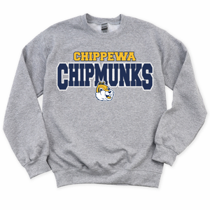 Chippewa Chipmunks Crewneck Sweatshirt | CHIPPEWA ELEMENTARY SPIRITWEAR FUNDRAISER | Stay Cozy Boutique