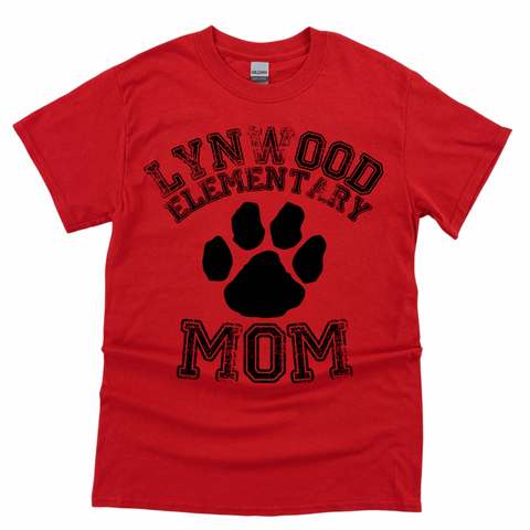 Lynwood Elementary Mom T-shirt | LYNWOOD AVE ELEMENTARY SPIRITWEAR FUNDRAISER | Stay Cozy Boutique