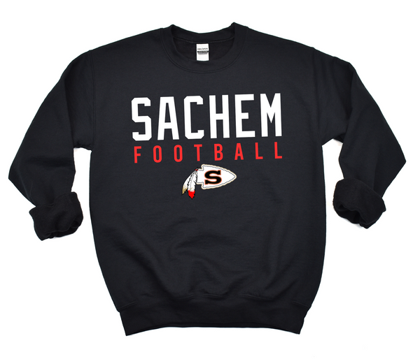 Sachem Football Crewneck Sweatshirt | Stay Cozy Boutique