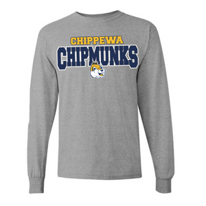 Chippewa Chipmunks Long Sleeve Shirt | CHIPPEWA ELEMENTARY SPIRITWEAR FUNDRAISER | Stay Cozy Boutique