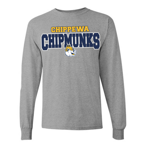 Chippewa Chipmunks Long Sleeve Shirt | CHIPPEWA ELEMENTARY SPIRITWEAR FUNDRAISER | Stay Cozy Boutique