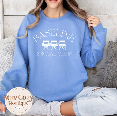 Baseline Social Club Weekends are for Baseball Sweatshirt, Baseball Mom Sweatshirt, Baseball Mom Crewneck, Weekends are for Baseball Sweatshirt