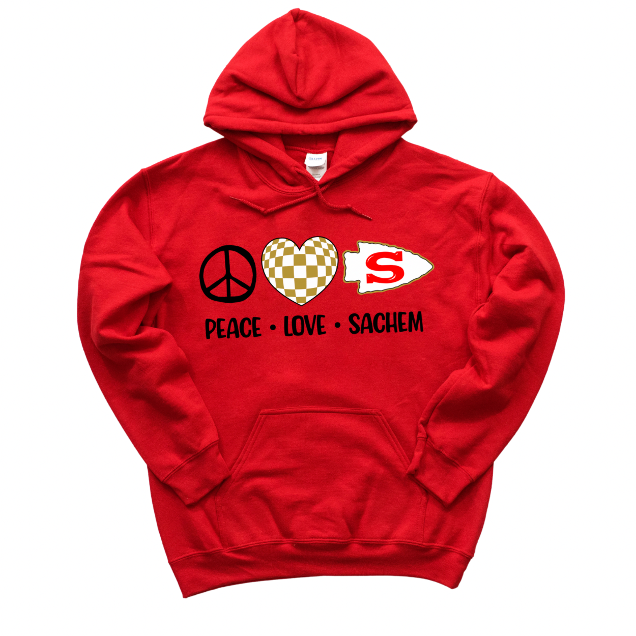 Peace Love Sachem Hoodie | WAVERLY ELEMENTARY SPIRITWEAR FUNDRAISER | Stay Cozy Boutique