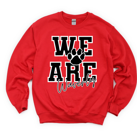 We Are Waverly Crewneck Sweatshirt | WAVERLY ELEMENTARY SPIRITWEAR FUNDRAISER | Stay Cozy Boutique