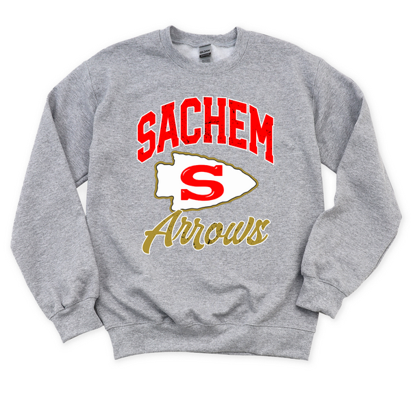 Sachem Arrows Crewneck Sweatshirt | WAVERLY ELEMENTARY SPIRITWEAR FUNDRAISER | Stay Cozy Boutique