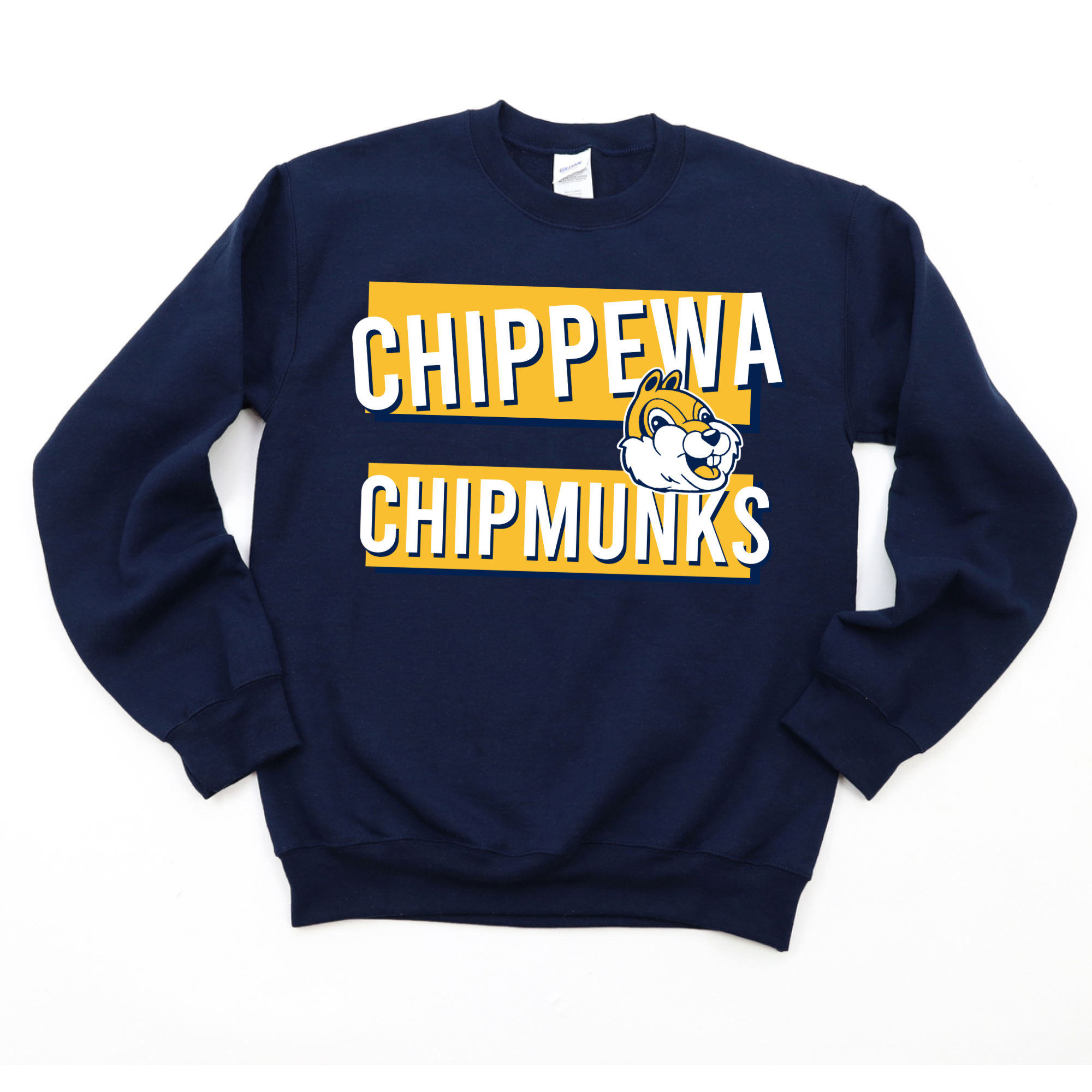 Chippewa Chipmunks Crewneck Sweatshirt | CHIPPEWA ELEMENTARY SPIRITWEAR FUNDRAISER | Stay Cozy Boutique