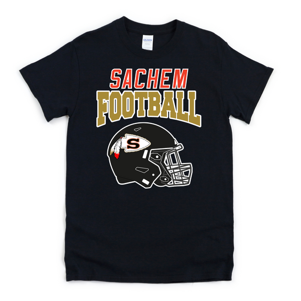 Sachem Football Helmet T-Shirt | Stay Cozy Boutique