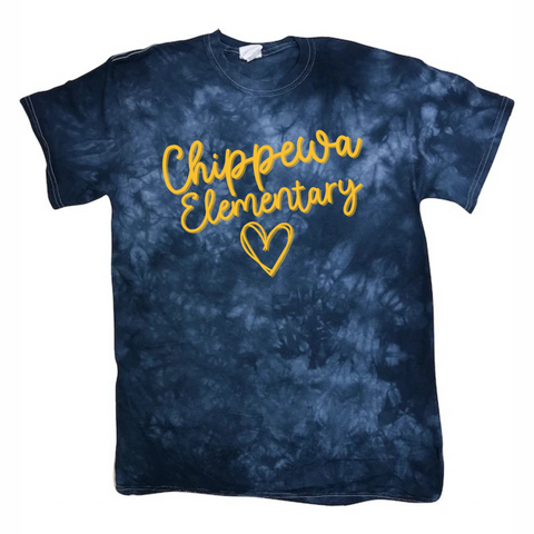 Chippewa Elementary Puffed Script
 T-shirt | CHIPPEWA ELEMENTARY SPIRITWEAR FUNDRAISER | Stay Cozy Boutique