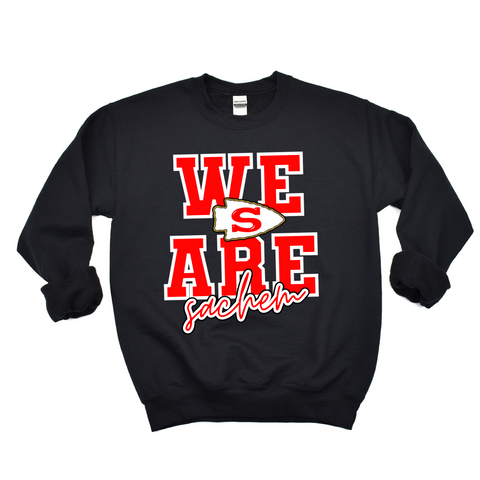 We Are Sachem Crewneck Sweatshirt | LYNWOOD AVE ELEMENTARY SPIRITWEAR FUNDRAISER | Stay Cozy Boutique