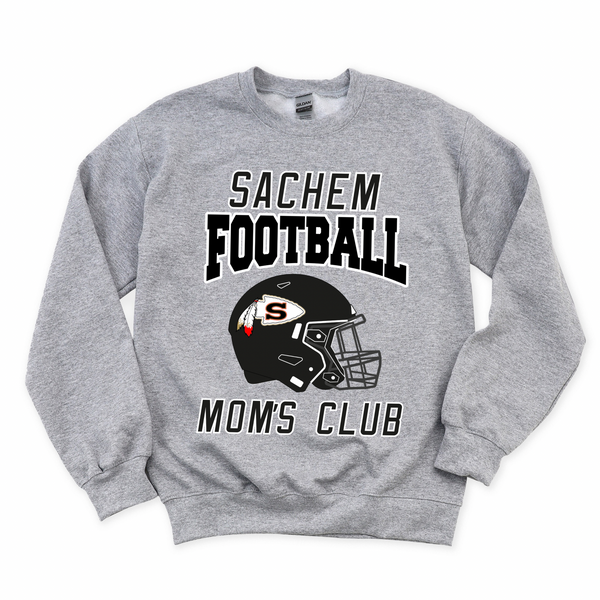 Sachem Football Mom’s Club Crewneck Sweatshirt | Stay Cozy Boutique