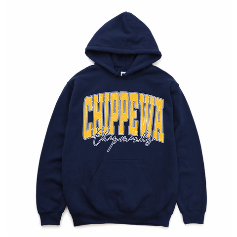 Varsity Chippewa Hoodie | CHIPPEWA ELEMENTARY SPIRITWEAR FUNDRAISER | Stay Cozy Boutique