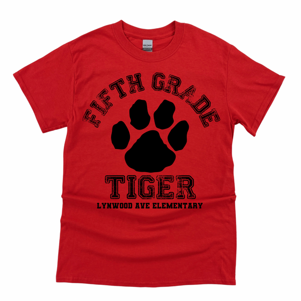 Fifth Grade Lynwood Tiger T-shirt | LYNWOOD AVE ELEMENTARY SPIRITWEAR FUNDRAISER | Stay Cozy Boutique