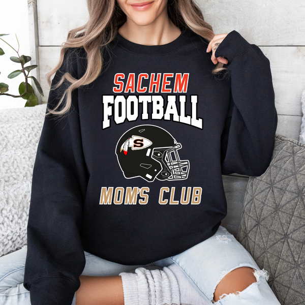 Sachem Football Mom’s Club Crewneck Sweatshirt | Stay Cozy Boutique