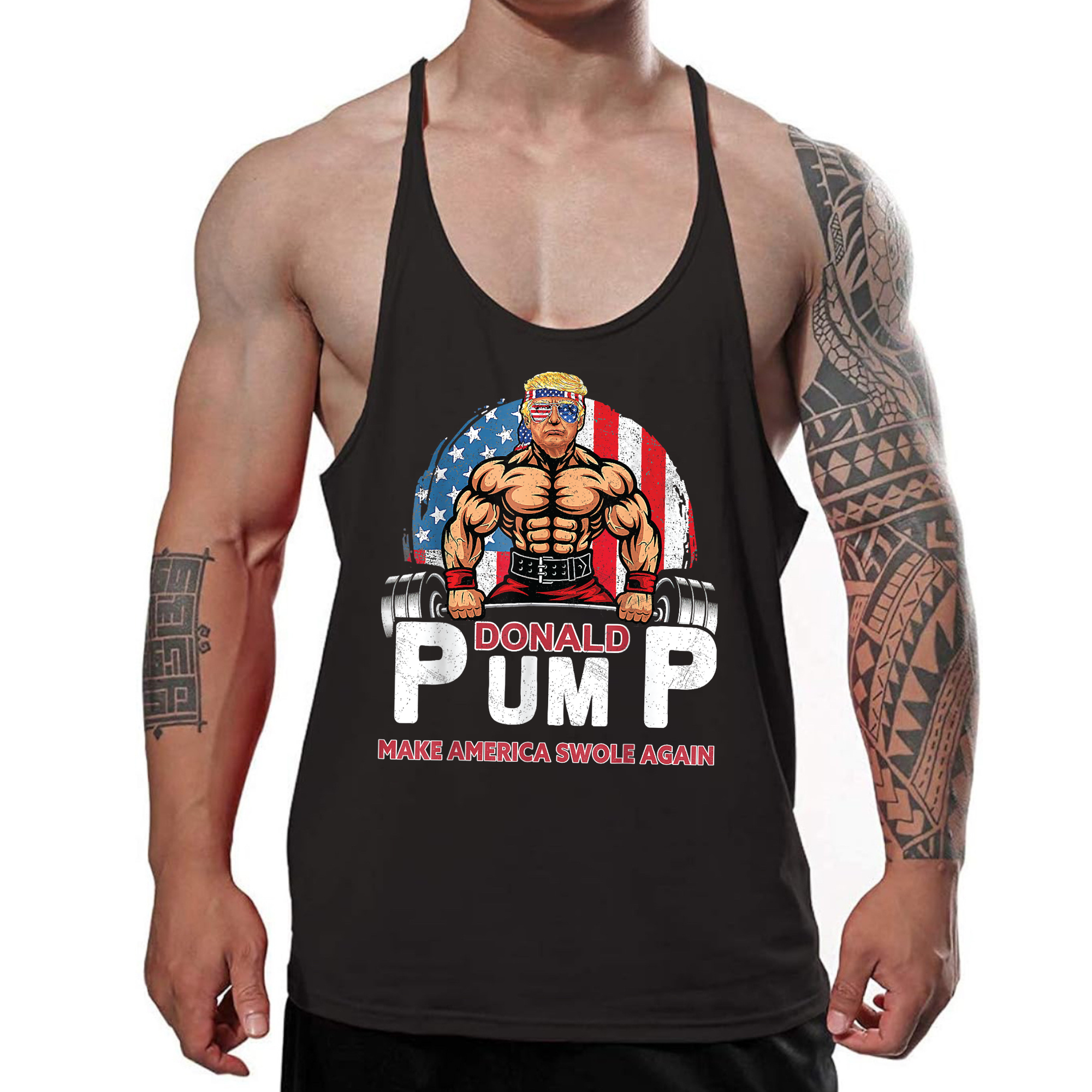 Donald Pump MAGA Stringer, Trump 2024 T-shirt, Trump 2024, Donald Trump, 47th president, Trump T-Shirt, Donald J.Trump