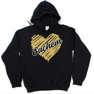 Sachem Heart Hoodie | WENONAH ELEMENTARY SPIRITWEAR FUNDRAISER | Stay Cozy Boutique