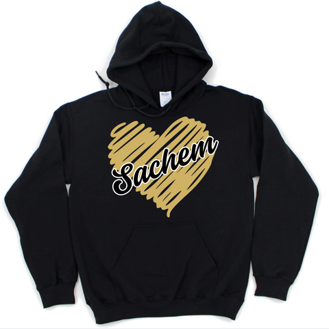 Sachem Heart Hoodie | WENONAH ELEMENTARY SPIRITWEAR FUNDRAISER | Stay Cozy Boutique