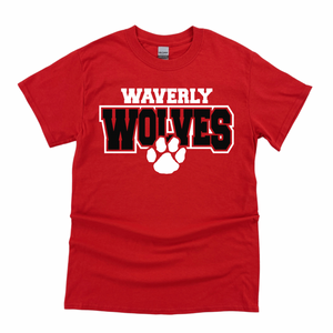 Waverly Wolves T-shirt | WAVERLY ELEMENTARY SPIRITWEAR FUNDRAISER | Stay Cozy Boutique