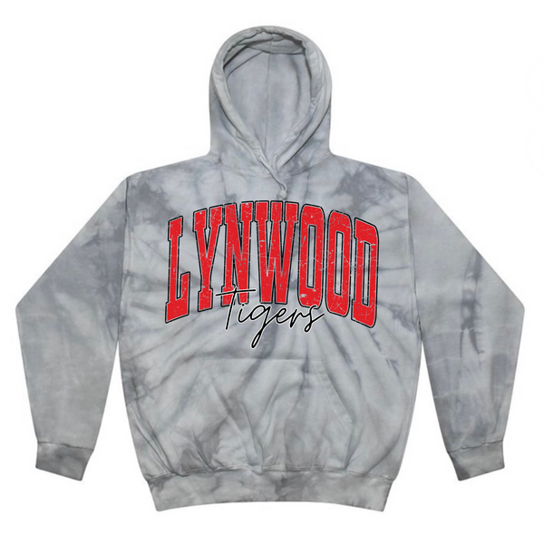 Lynwood Tigers Tie Dye Hoodie | LYNWOOD AVE ELEMENTARY SPIRITWEAR FUNDRAISER | Stay Cozy Boutique