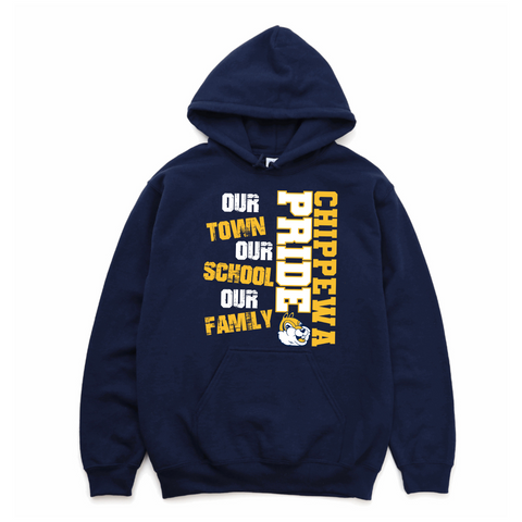 Chippewa Pride Hoodie | CHIPPEWA ELEMENTARY SPIRITWEAR FUNDRAISER | Stay Cozy Boutique