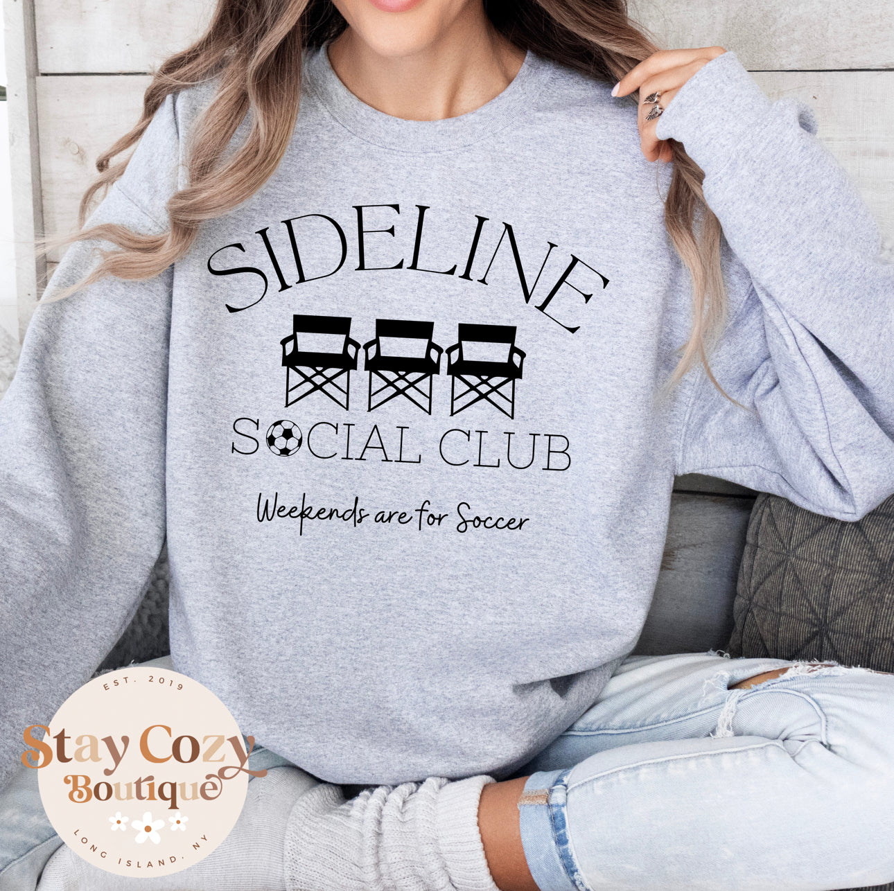 Sideline Social Club Weekends are for Soccer Sweatshirt, Soccer Sweatshirt, Soccer Crewneck, Weekends are for Soccer Sweatshirt