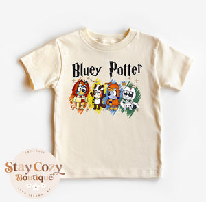 Bluey Potter T-Shirt, Bluey Shirt, Bluey Dad Shirt, Bluey Family Shirt, Bluey and Bingo Shirt, Bluey Friends Shirt, Bluey Mom Shirt
