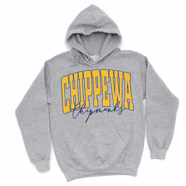 Varsity Chippewa Hoodie | CHIPPEWA ELEMENTARY SPIRITWEAR FUNDRAISER | Stay Cozy Boutique