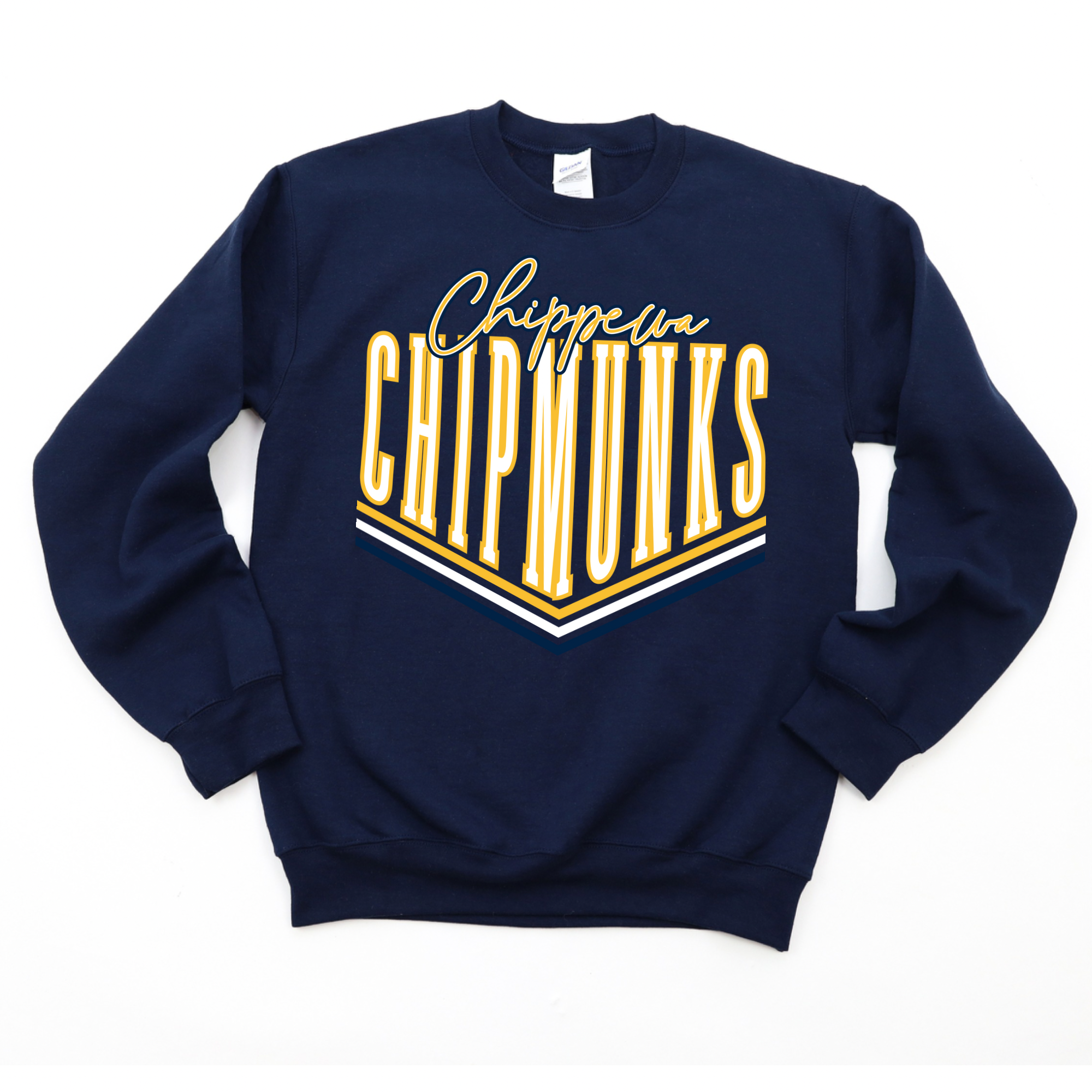 Chippewa Chipmunks Diamond Crewneck Sweatshirt | CHIPPEWA ELEMENTARY SPIRITWEAR FUNDRAISER | Stay Cozy Boutique