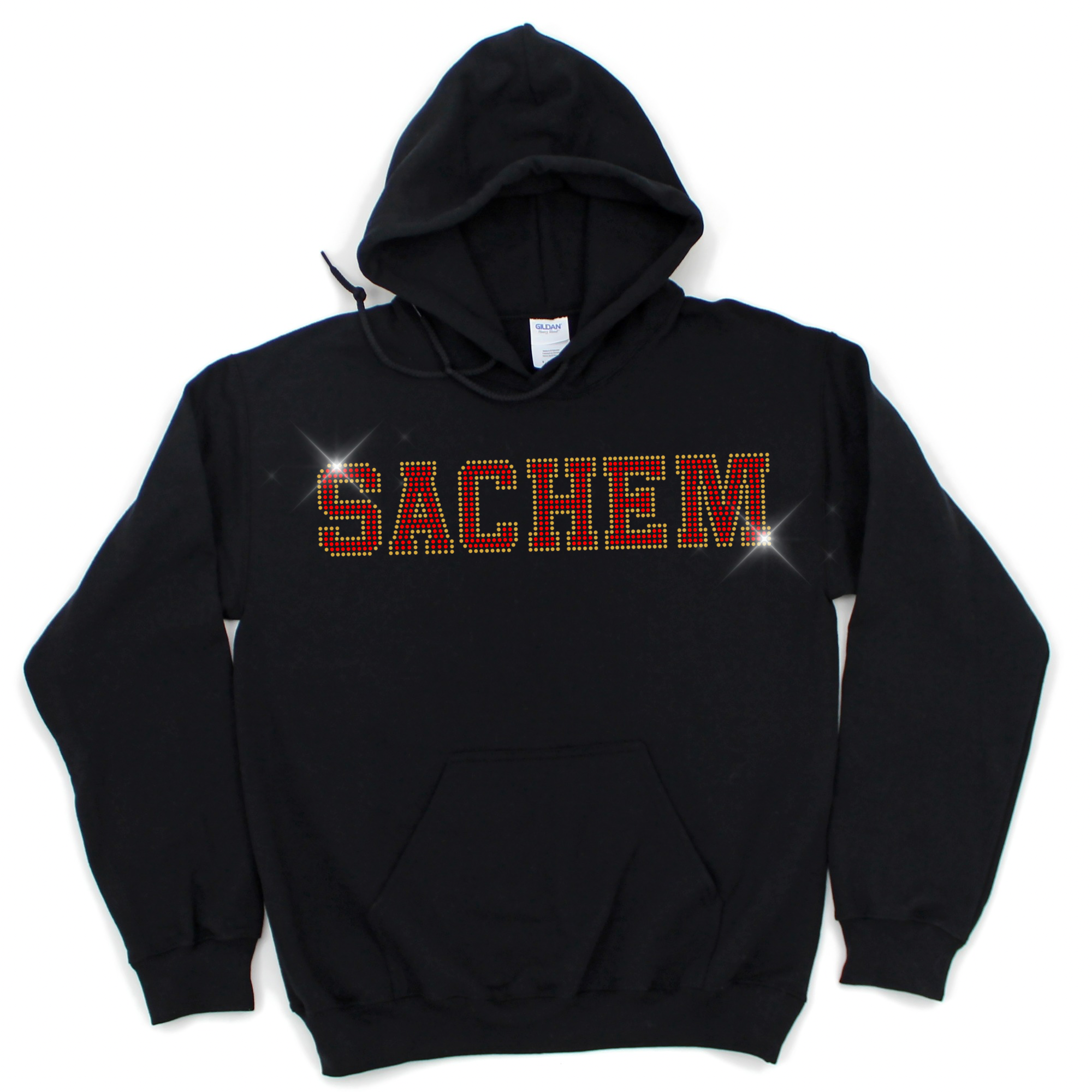 Rhinestone Bling Sachem Hoodie | LYNWOOD AVE ELEMENTARY SPIRITWEAR FUNDRAISER | Stay Cozy Boutique