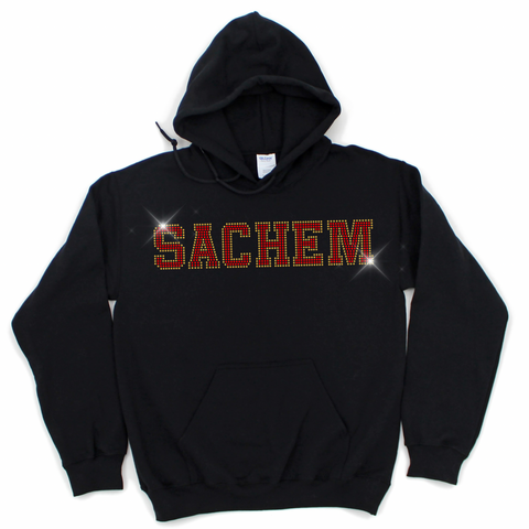 Rhinestone Bling Sachem Hoodie | CHIPPEWA ELEMENTARY SPIRITWEAR FUNDRAISER | Stay Cozy Boutique