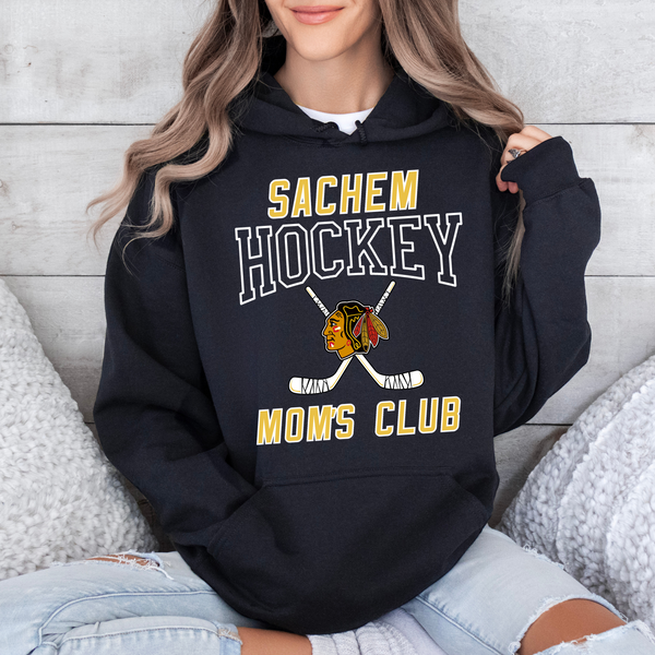 Sachem Hockey Mom’s Club Hoodie | Stay Cozy Boutique