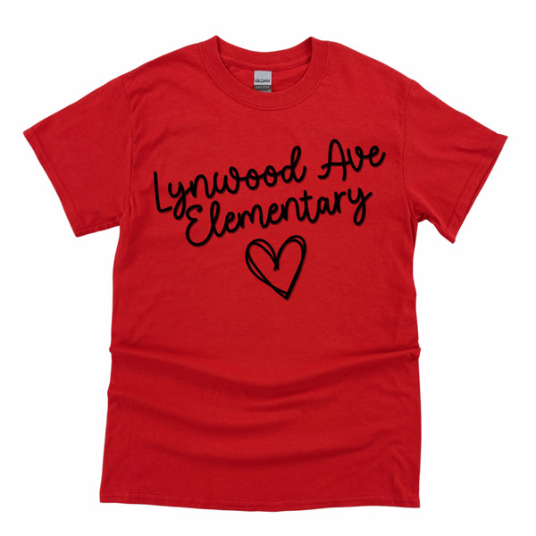 Puffed Lynwood Ave Elementary T-shirt | LYNWOOD AVE ELEMENTARY SPIRITWEAR FUNDRAISER | Stay Cozy Boutique