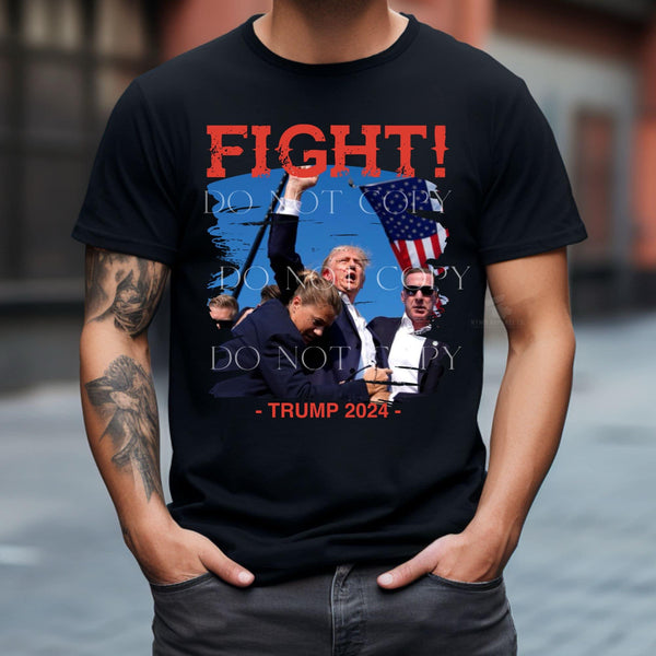 Fight! Trump 2024 T-Shirt, Trump 2024 T-shirt, Trump 2024, Donald Trump, 47th president, Trump Bella Canvas T-Shirt, Donald J.Trump