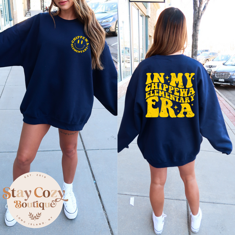 In Chippewa Elementary Era Crewneck Sweatshirt | CHIPPEWA ELEMENTARY SPIRITWEAR FUNDRAISER | Stay Cozy Boutique