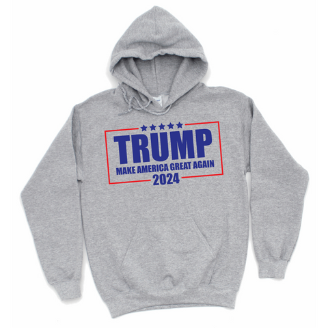 Trump 2024 MAGA Hoodie, Trump Train Hoodie, Trump 2024, Donald Trump Hoodie, 47th president, Trump Hoodie, Make America Trump Again Hoodie