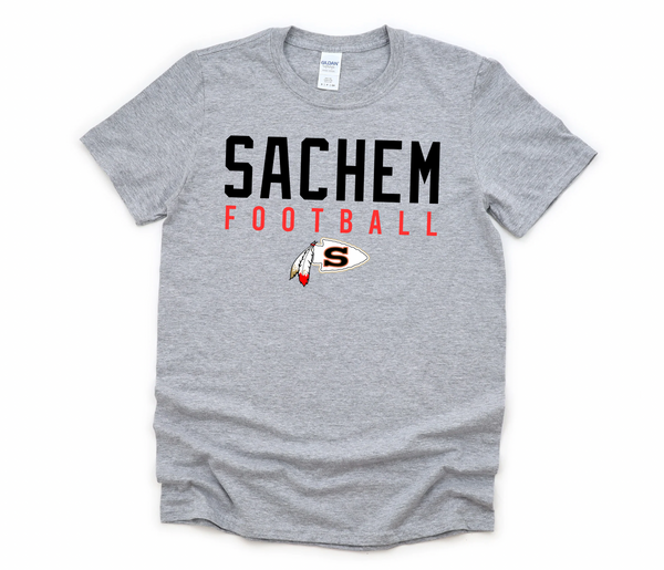 Sachem Football T-Shirt | Stay Cozy Boutique