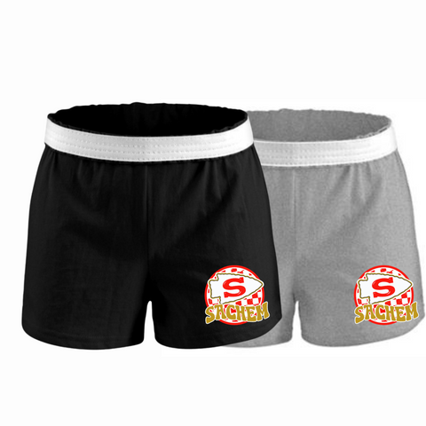 Checkered Sachem Girls/Womens Shorts | CHIPPEWA ELEMENTARY SPIRITWEAR FUNDRAISER | Stay Cozy Boutique