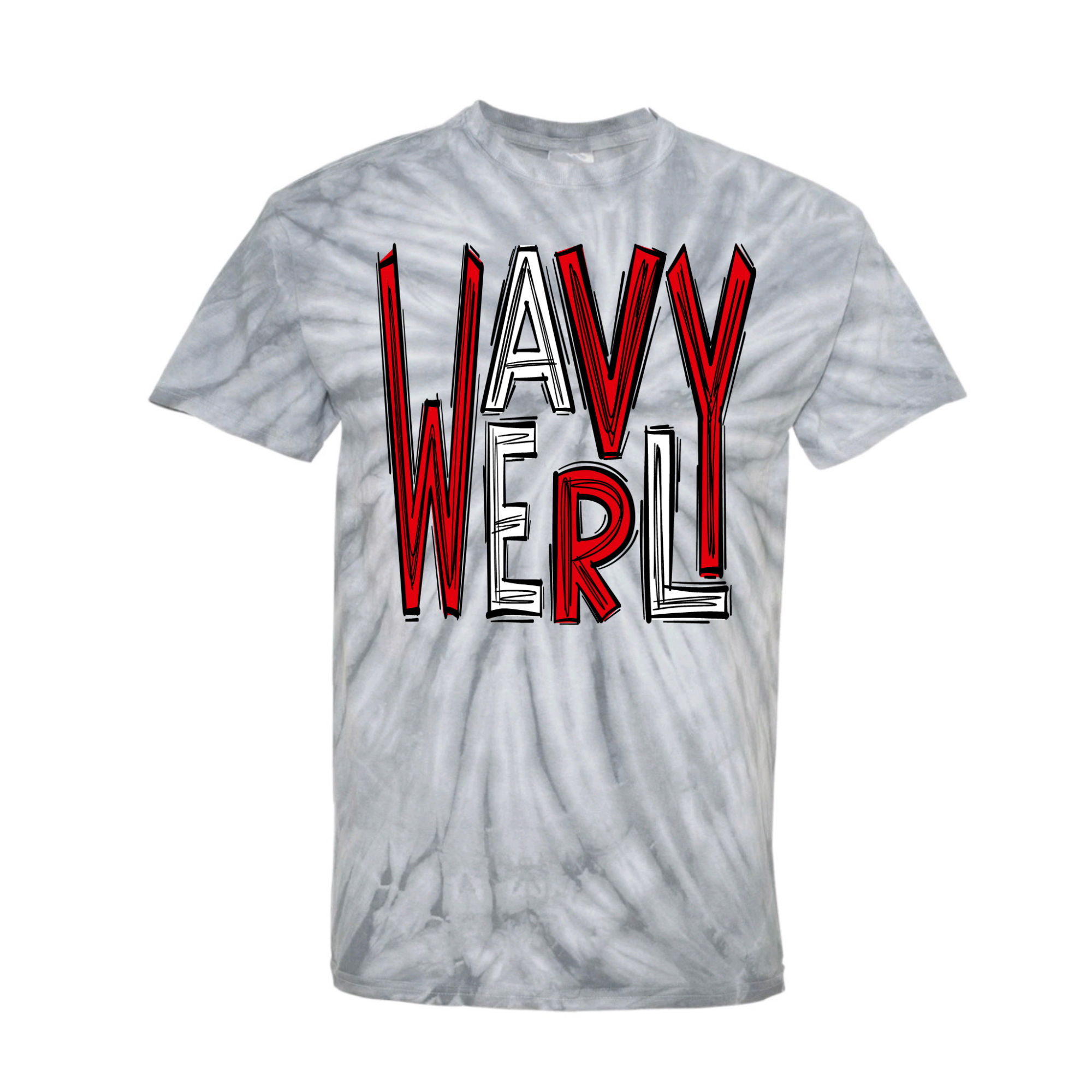 Waverly Doodle Letters T-shirt | WAVERLY ELEMENTARY SPIRITWEAR FUNDRAISER | Stay Cozy Boutique