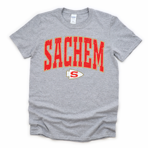 Varsity Sachem T-shirt | LYNWOOD AVE ELEMENTARY SPIRITWEAR FUNDRAISER | Stay Cozy Boutique