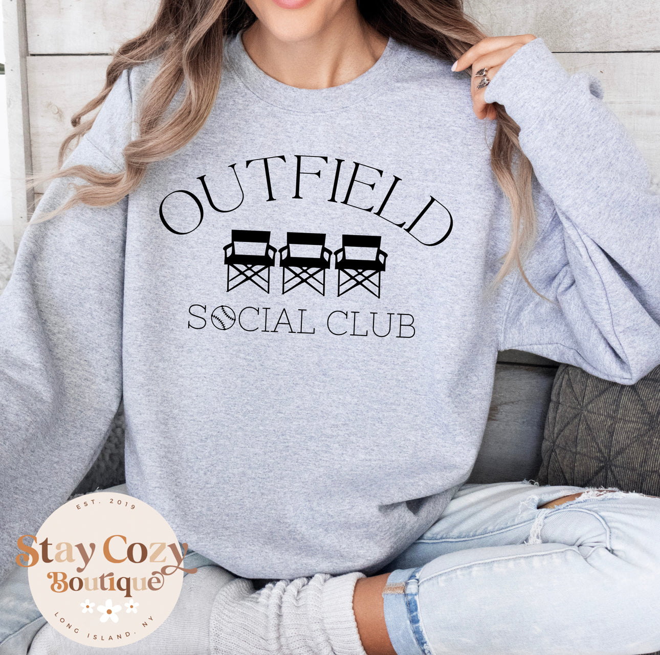 Outfield Social Club Weekends are for Baseball Sweatshirt, Baseball Mom Sweatshirt, Baseball Mom Crewneck, Weekends are for Baseball Sweatshirt