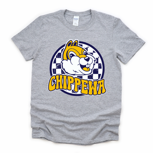 Checkered Chippewa T-shirt | CHIPPEWA ELEMENTARY SPIRITWEAR FUNDRAISER | Stay Cozy Boutique