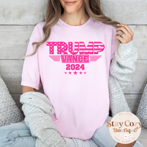 Trump Vance 2024 T-Shirt, Trump 2024 T-shirt, Trump 2024, Donald Trump, 47th president, Trump Bella Canvas T-Shirt, Donald J.Trump