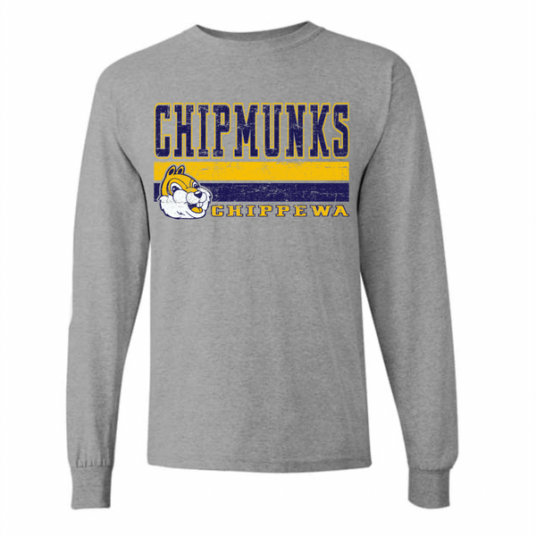 Chippewa Chipmunks Long Sleeve Shirt | CHIPPEWA ELEMENTARY SPIRITWEAR FUNDRAISER | Stay Cozy Boutique